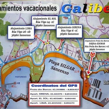 Apartmán Lima-Galibel Sanxenxo Exteriér fotografie